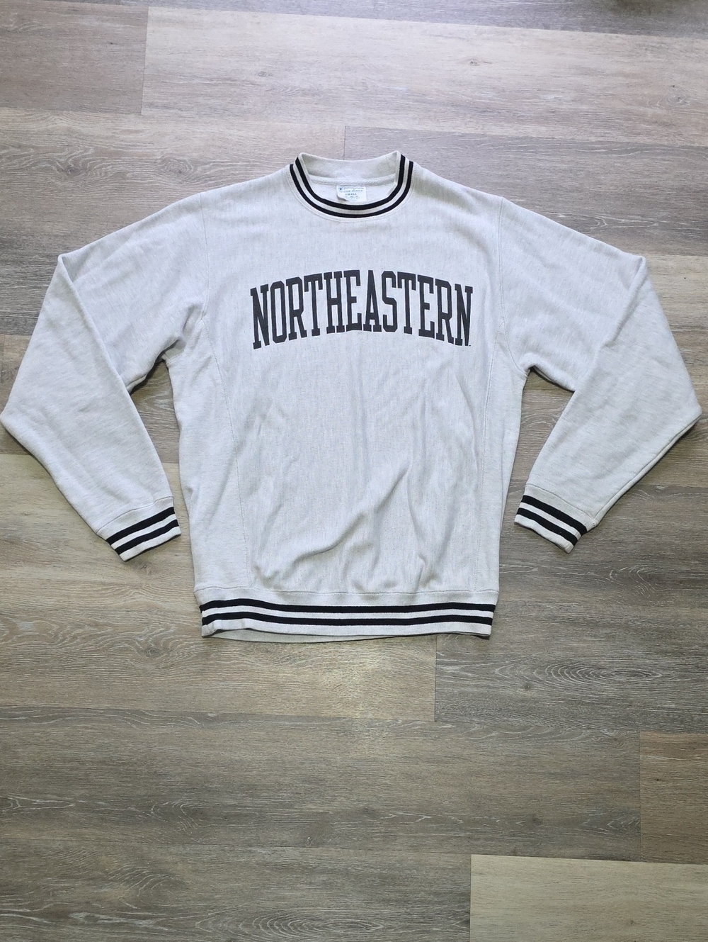 VNTG Champion Reverse Weave Northeastern University Crewneck Sweatshirt Sz Small